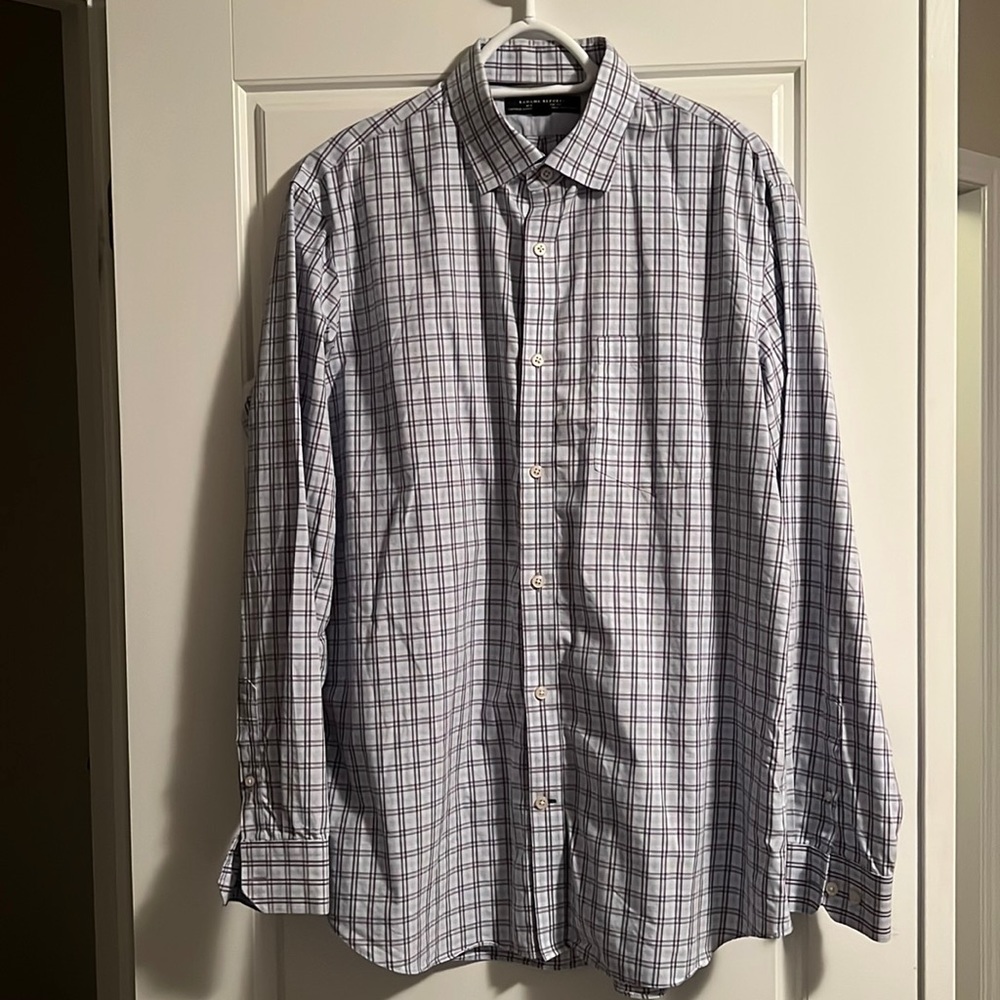 Banana Republic Non-Iron Classic Fit Dress Shirt - 100% Cotton